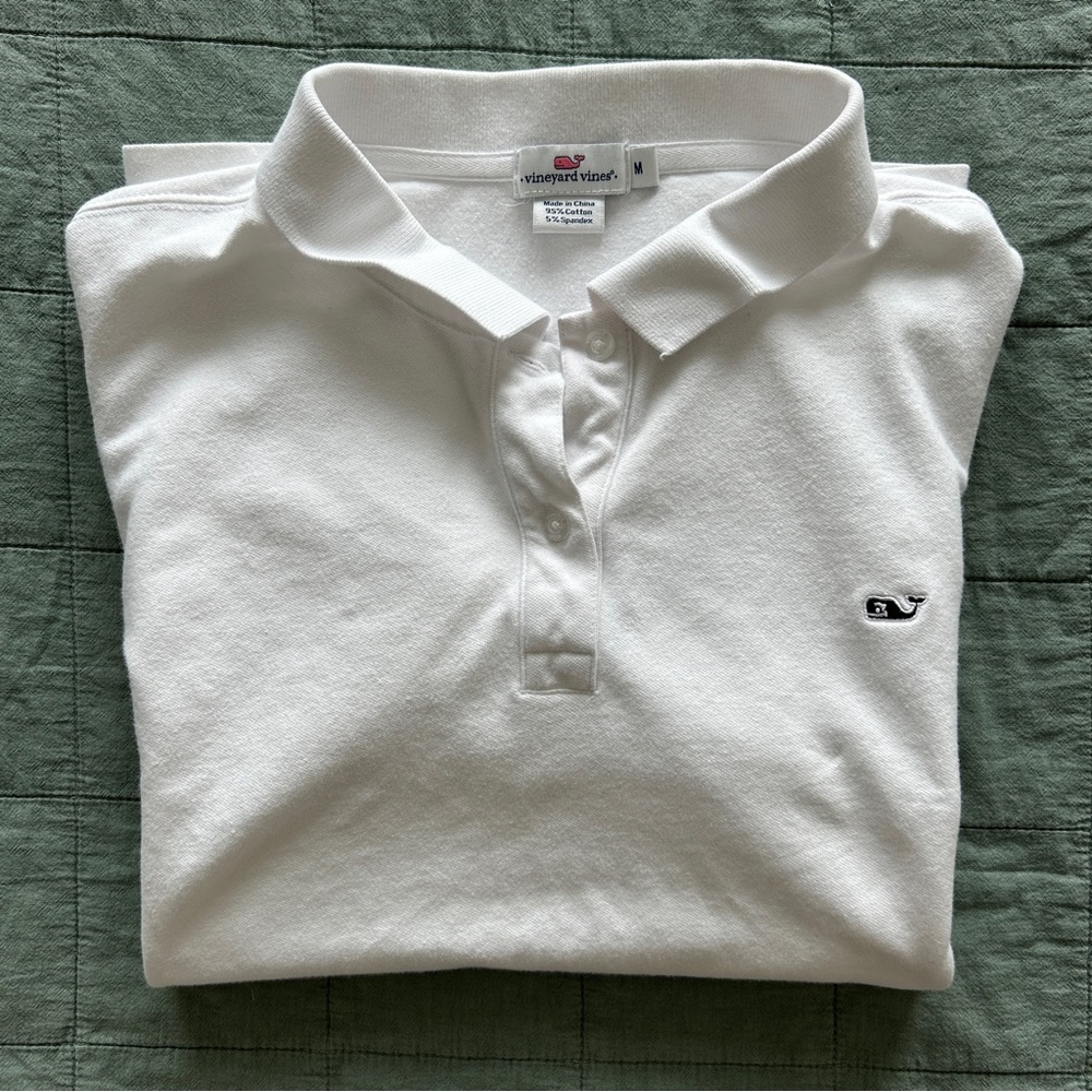 Vineyard Vines Women’s White Polo Shirt